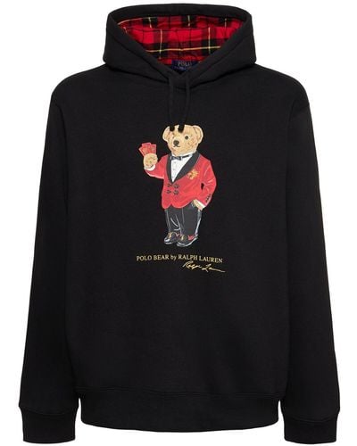 Polo Ralph Lauren Black Magic Bear Hoodie