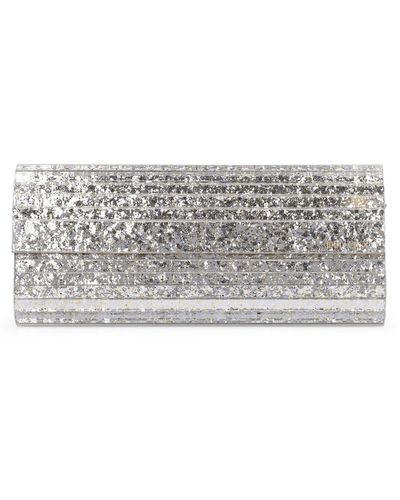 Jimmy Choo Sweetie Glittered Clutch - Multicolour