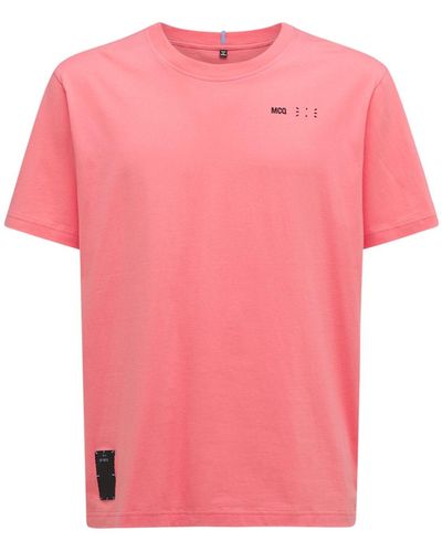 McQ T-shirt Aus Baumwolle "icon Zero" - Pink