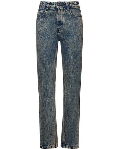 Ferrari Cotton Denim Jeans - Blue