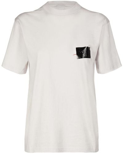 Balenciaga Camiseta de algodón - Blanco