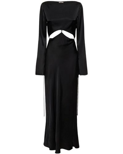 Bec & Bridge Diamond Days Viscose Maxi Dress - Black