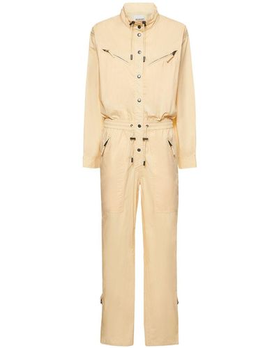 Natural MARANT ETOILE Jumpsuits and rompers for Women | Lyst