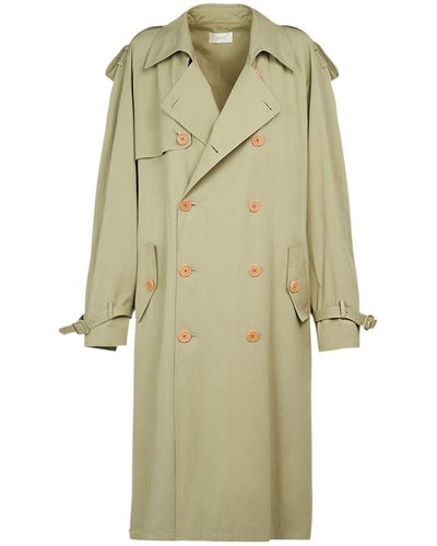 The Row Trench-coat en gabardine de coton june - Neutre