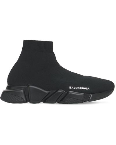How to get Balenciaga Speed Trainers Mid Black White with #shoe #shoes  #womenshoes