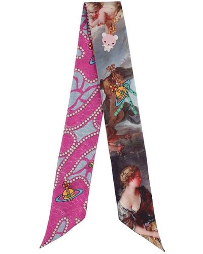 Vivienne Westwood Boucher Twill Neck Scarf - Multicolour