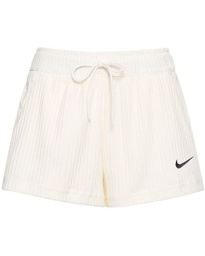 Nike Shorts Aus Jersey - Natur