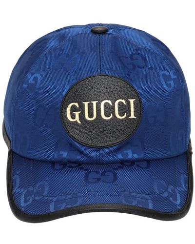 Gucci Off The Grid Nylon Baseball Cap - Blue