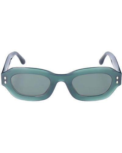 Isabel Marant Eckige Sonnenbrille Aus Acetat "kelsy" - Grün