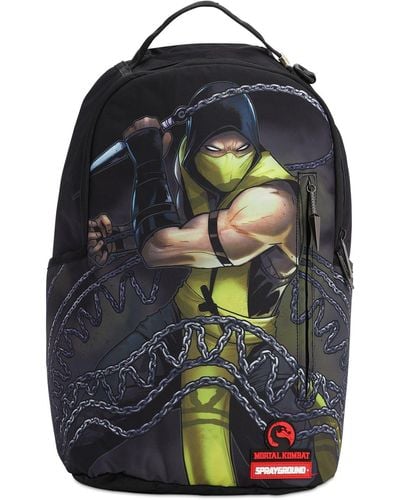 Sprayground Mortal Kombat Scorpion Backpack - Multicolor