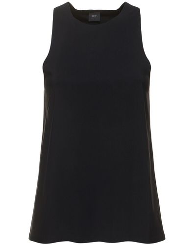 ALPHATAURI Tank top con cuello redondo - Negro