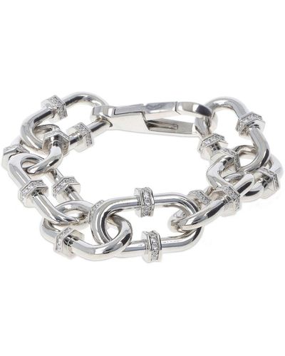 Hatton Labs Over Link Xl Chain Bracelet - White