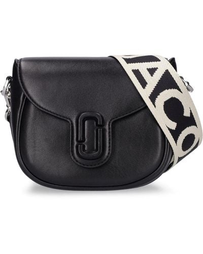 Marc Jacobs The J Marc Small Saddle Bag - Black