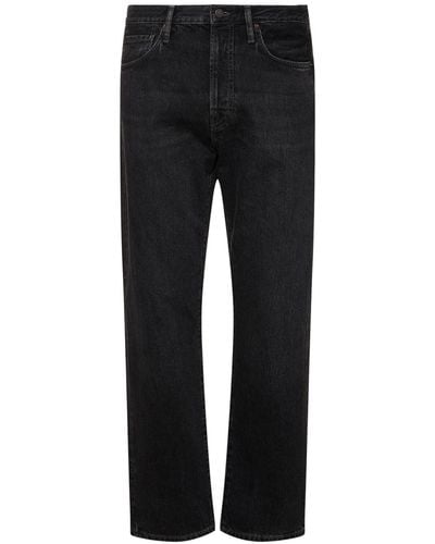 Acne Studios 1996 Regular Cotton Denim Jeans - Black
