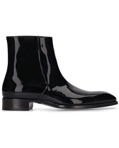 Tom Ford Lvr Exclusive Formal Ankle Boots - Black