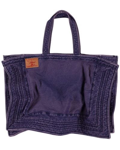 Y. Project Maxi Wire Cabas Tote Bag - Purple