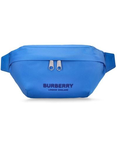 Burberry Sonny Nylon Belt Bag - Blue