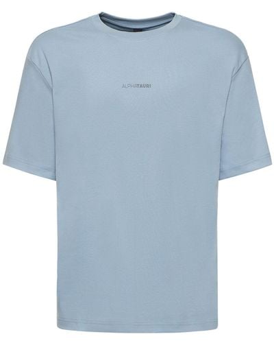 ALPHATAURI Janso T-shirt - Blue