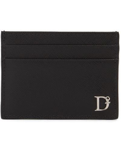 DSquared² Porta carte di credito d2 statet - Nero