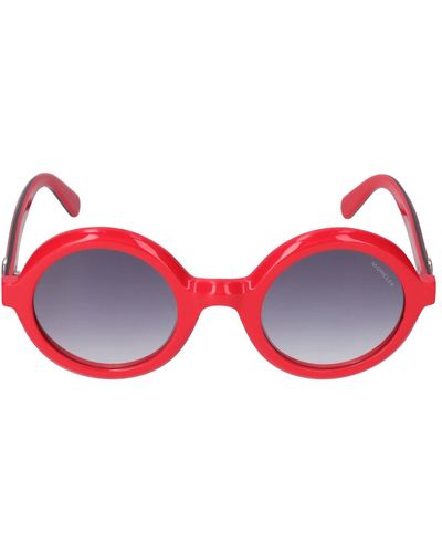 Moncler Orbit Sunglasses - Red