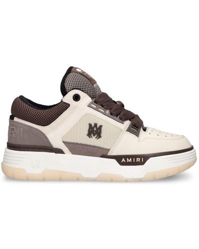 Amiri Ma-1 Chunky-sole Leather Low-top Trainers - White