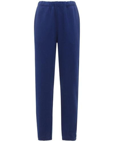 Les Tien Classic Cotton Sweatpants - Blue