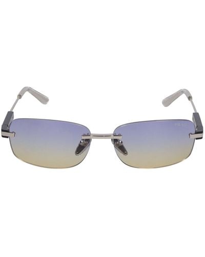 Prada Heritage Squared Metal Sunglasses - Multicolour