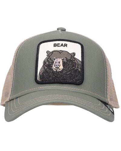 Goorin Bros The Bear Trucker Hat W/Patch - Gray