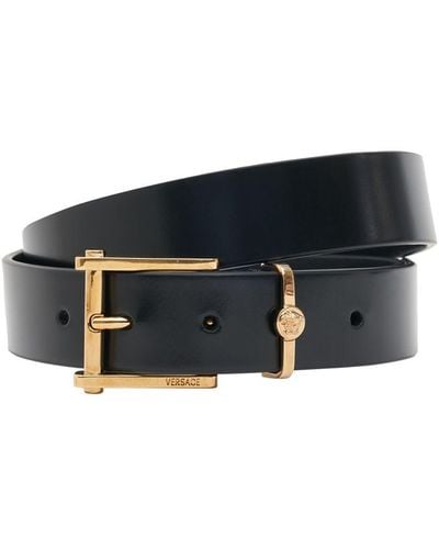 Versace 30mm Leather Belt - Multicolor
