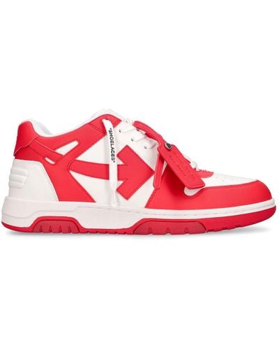 Off-White c/o Virgil Abloh Out Of Office Ooo Low-top Sneakers - レッド