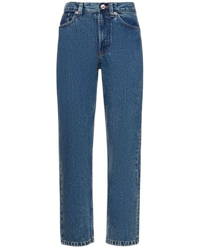 A.P.C. Jeans dritti marin in cotone - Blu