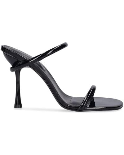 Jonathan Simkhai 95Mm Siren Patent Leather Sandals - Black