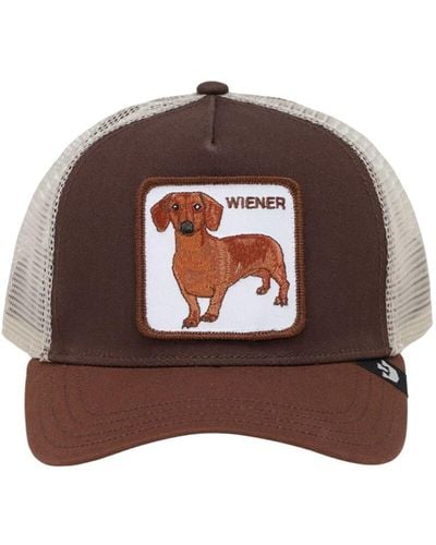 Goorin Bros Wiener Dog Patch Trucker Hat - Brown