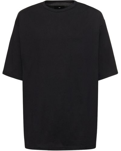 Y-3 Logo Tech Boxy T-Shirt - Black