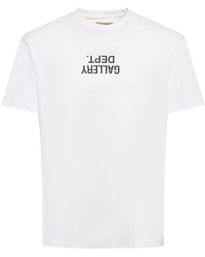GALLERY DEPT. T-shirt à logo fuck up - Blanc