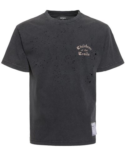 Satisfy Mothtech Cotton T-shirt - Black