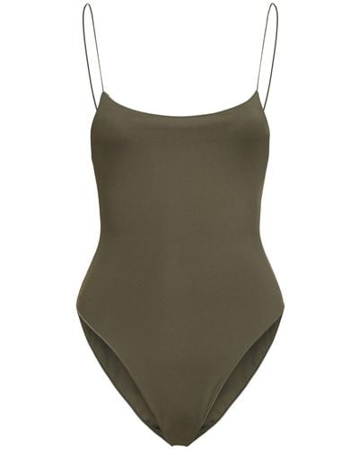 Tropic of C The Sculpting C One Piece Swimsuit - Green