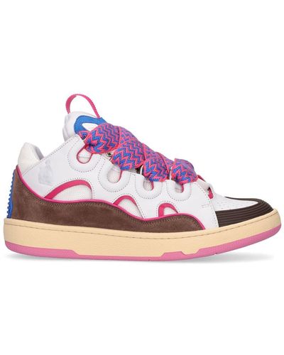Lanvin Lvr Exclusive Curb Sneakers - Pink