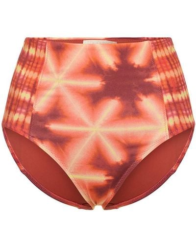 Ulla Johnson Zahara Lycra Bikini Bottoms - Pink