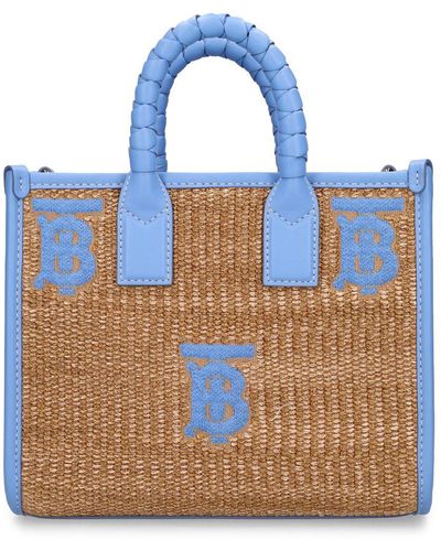 Burberry Mini Handtasche "freya" - Blau