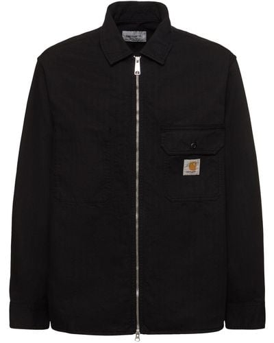 Carhartt Rainer Cotton Shirt Jacket - Black