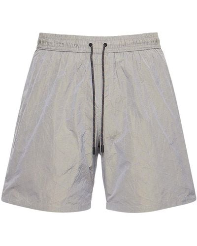 Sease Shorts Mare In Techno Tessuto - Grigio