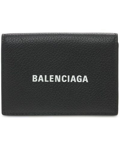 Balenciaga レザーウォレット - ブラック