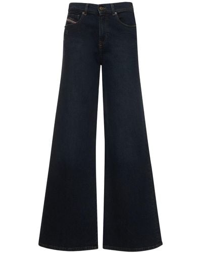 DIESEL Jeans larghi svasati 1978 d-akemi - Blu