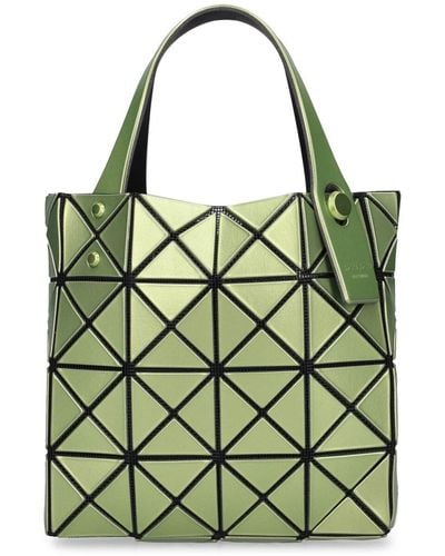 Bao Bao Issey Miyake Small Lucent Boxy Top Handle Bag - Green