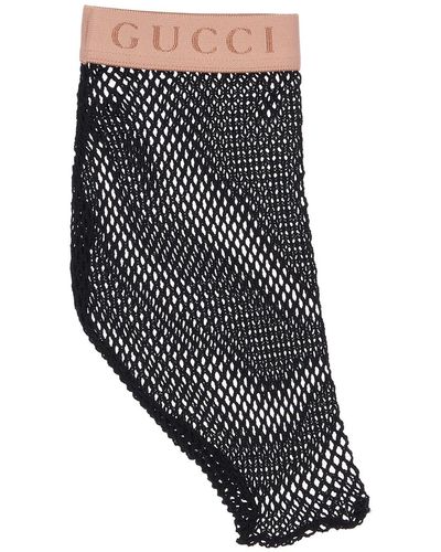 Gucci Fishnet Socks - Black