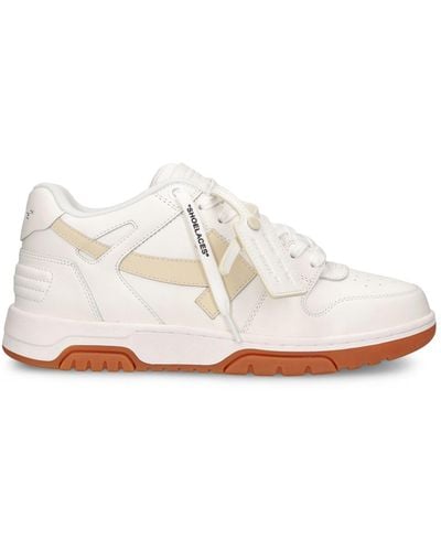 Off-White c/o Virgil Abloh Leder-sneakers "out Of Office" - Weiß