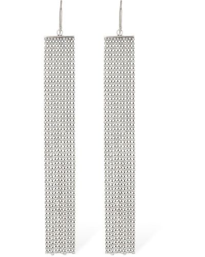 Isabel Marant Beautifull Love Crystal Earrings - White