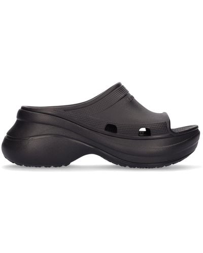 Balenciaga Crocs ラバーサンダル - ブラック