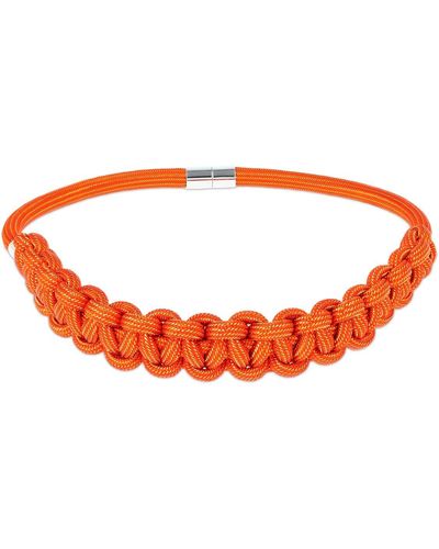 Isabel Marant Twisted Color Choker - Red
